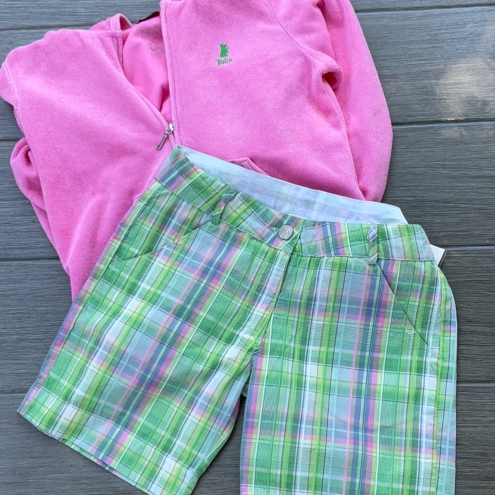 Plaid shorts NWT